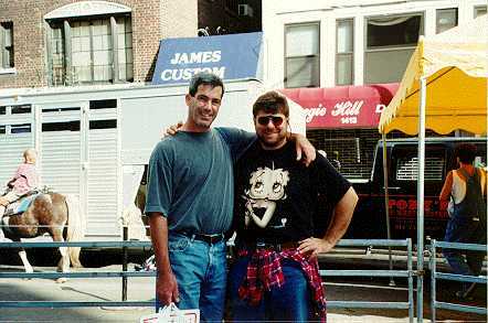 New York City Street Festival, Summer 1996, Two Friends.