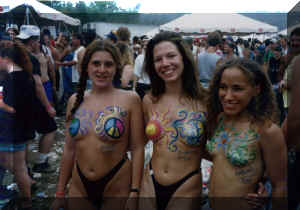 Woodstock II Three Painted Ladies.jpg (159135 bytes)
